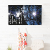 美しい引用文の記念の旗 横断幕 (インサイチュ)