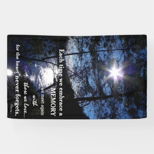 美しい引用文の記念の旗 横断幕 (横)