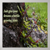 美しい引用文 ポスター (正面)