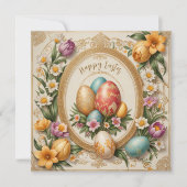 美しい復活祭 シーズンカード (正面)
