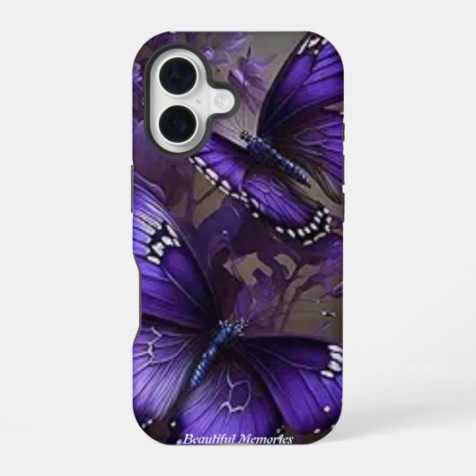 美しい思い出の電話ケース iPhone 16ケース (裏面)