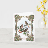 美しい思い カード (黄色い花)