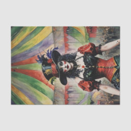 美しい悪魔リングや輪リーダー女性デコペ紙 薄葉紙