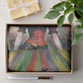 美しい悪魔リングや輪リーダー女性デコペ紙 薄葉紙 (ギフト)