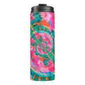 美しい情緒的絵を描なイラストレーションの抽象概念 タンブラー (正面)