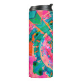 美しい情緒的絵を描なイラストレーションの抽象概念 タンブラー (回転左)