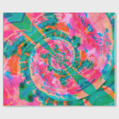 美しい情緒的絵を描なイラストレーションの抽象概念 ラッピングペーパー (フラット)