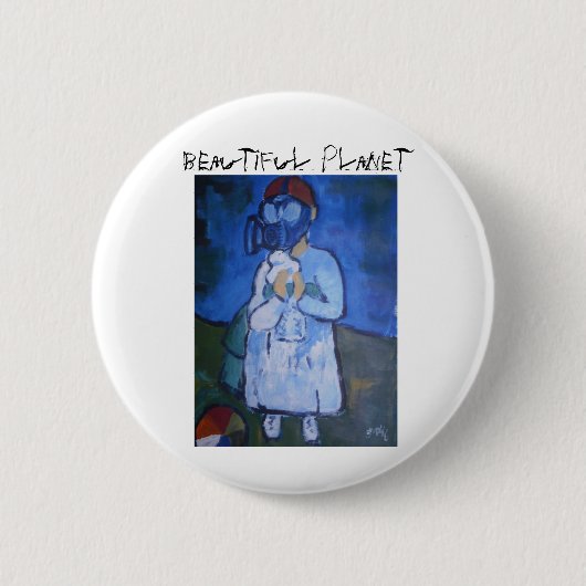 美しい惑星、美しい惑星 缶バッジ (正面)