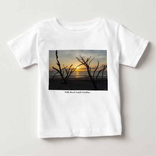 美しい愚かな朝 ベビーTシャツ (正面)