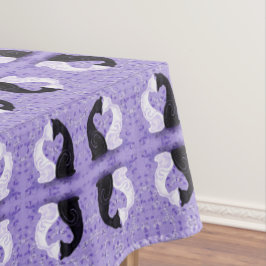 美しい愛 – あなたの写真を追加/文字/名前 –  テーブルクロス