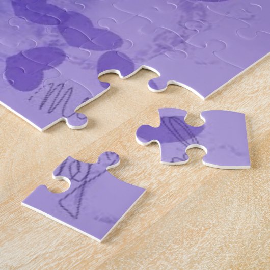 美しい愛 ジグソーパズル (側面)