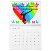 美しい感動的引用文体操カレンダー カレンダー (1月 2026)