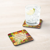 美しい感謝祭の収穫 コースター (右側)