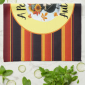 美しい感謝祭モダン秋コレクション キッチンタオル (折り畳み)