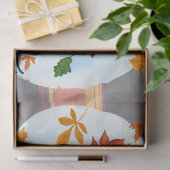 美しい感謝祭モダン秋コレクション 薄葉紙 (ギフト)