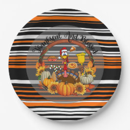 美しい感謝祭人気がある秋コレクション ペーパープレート