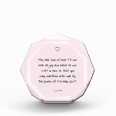 美しい慰めの聖なる書物、 経典聖書引用文 フォトブロック (正面)