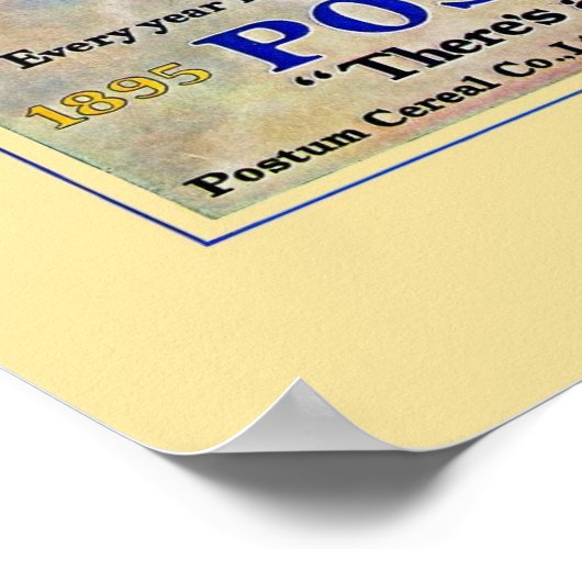 美しい懸命を見つけるヴィンテージポストムガールイメージ ポスター (角)