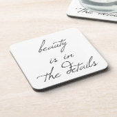 美しい懸命プラスチックコースター コースター (左側)