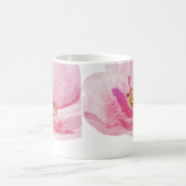 美しい手のピ絵を描ック牡丹 コーヒーマグカップ (中央)