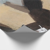 美しい手のミニ絵を描マリスト。モダン一片 ラッピングペーパー (角)