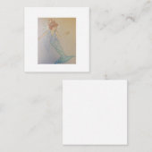 美しい手の図解入りの、写真付きのな人魚カード ノートカード (正面/裏面)