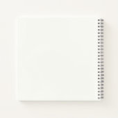 美しい手の絵を描クリスマスツリーのパターン | ノートブック (裏面)