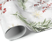 美しい手の絵を描水色トナカイ ラッピングペーパー (ロールコーナー)