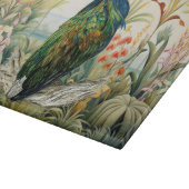 美しい手の色彩の鮮やかニコバト カッティングボード (角)