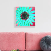 美しい手描きフラワーキャンバス印刷 キャンバスプリント (インサイチュ (リビング))