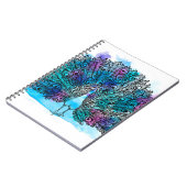 美しい手描き孔雀の鳥は多くのデで構成される ノートブック (左側)