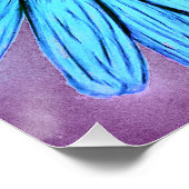 美しい手描き花 ポスター (コーナー)