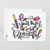 美しい手書き文字を自分のものにする ポストカード (正面/裏面)