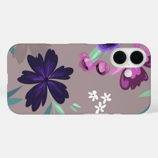 美しい手絵を描の葉 Case-Mate iPhoneケース (裏面 (横))