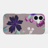 美しい手絵を描の葉 iPhone 16ケース (裏面横)