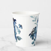 美しい手絵を描青フローラスプレー 紙コップ (右)