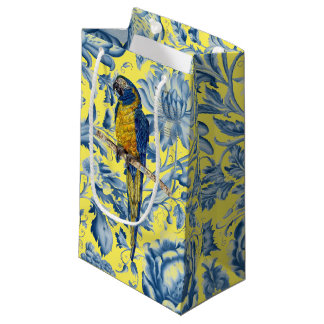 美しい手 – 絶滅危惧種色彩の鮮やかのマコー スモールペーパーバッグ