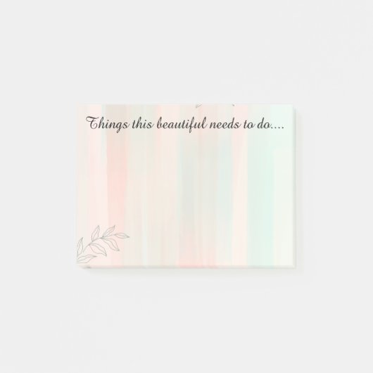 美しい投稿 ポストイット (正面)