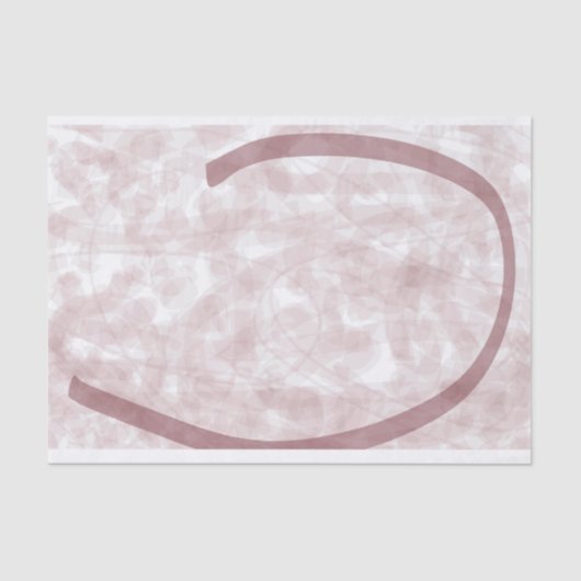 美しい抽象デザイン組織の分離紙 薄葉紙 (正面)