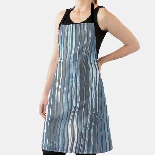 美しい抽象芸術の縦青の背景(l) エプロン (インサイチュ)