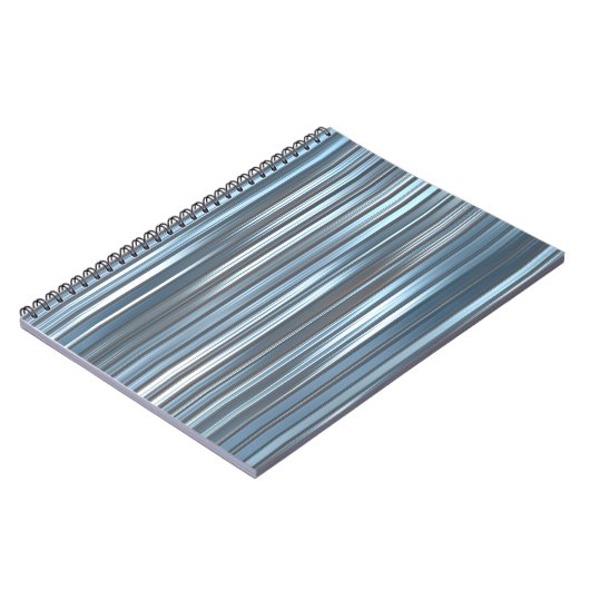 美しい抽象芸術の縦青の背景(l) ノートブック (左側)