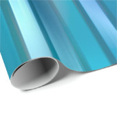 美しい抽象芸術の縦青の背景(l) ラッピングペーパー (ロールコーナー)