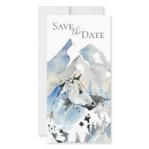 美しい抽象芸術の馬と山結婚の数