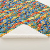 美しい抽象芸術シームレスパターンデザイン シェルパブランケット (3/4)