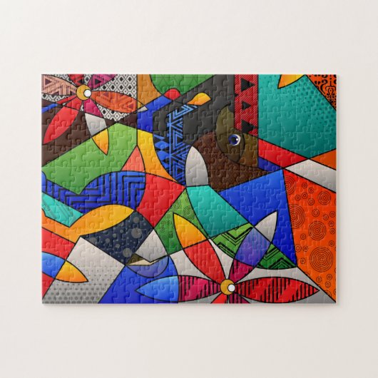 美しい抽象芸術ジグソーパズル ジグソーパズル (横)