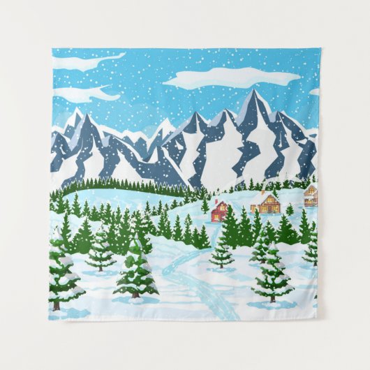 美しい抽象芸術テクスチャと背景パターン タペストリー (正面)