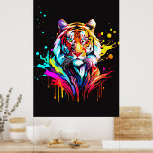 美しい抽象芸術デザイン ポスター (キッチン)