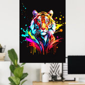 美しい抽象芸術デザイン ポスター (ホームオフィス)