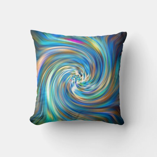美しい抽象芸術パターン クッション (正面)