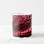美しい抽象芸術ピンクの濃い壁の背景、テクスチュ コーヒーマグカップ (中央)
